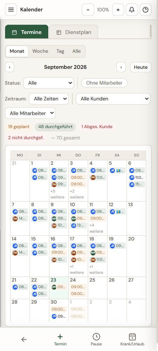 Kalender – Mobil